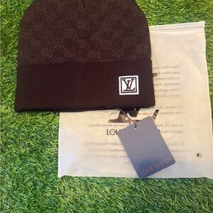 Louis Vuitton Dark Knit Hat